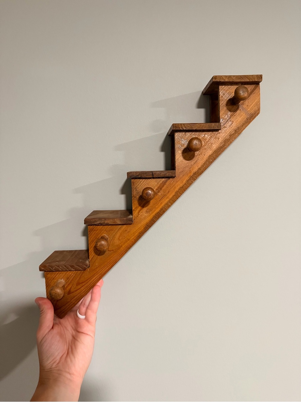 ✨Vintage Wooden Ladder Trinket Shelve✨